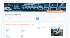 Desktop Screenshot of dicar-vrachtwagens.be